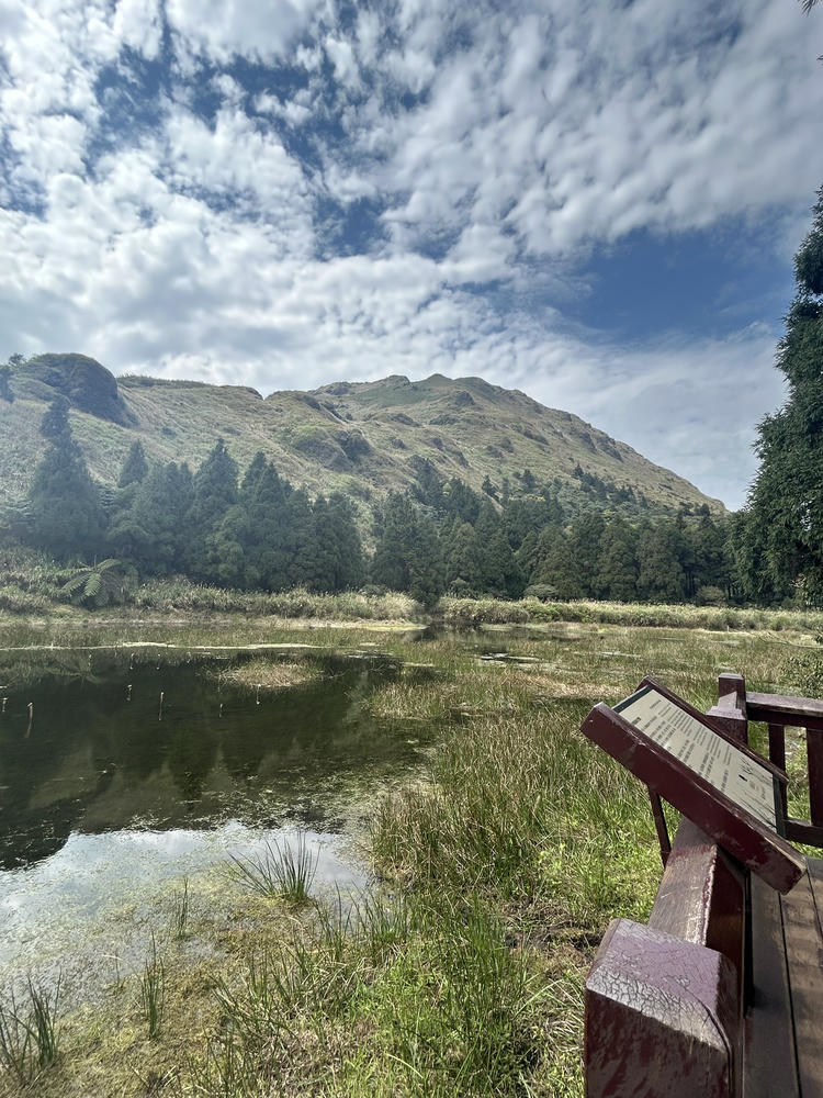 陽明山》七星山主峰路線及登山口整理,小油坑、冷水坑登山步道 - 第7張圖 夢幻湖適合靜下來,享受大自然的交響樂