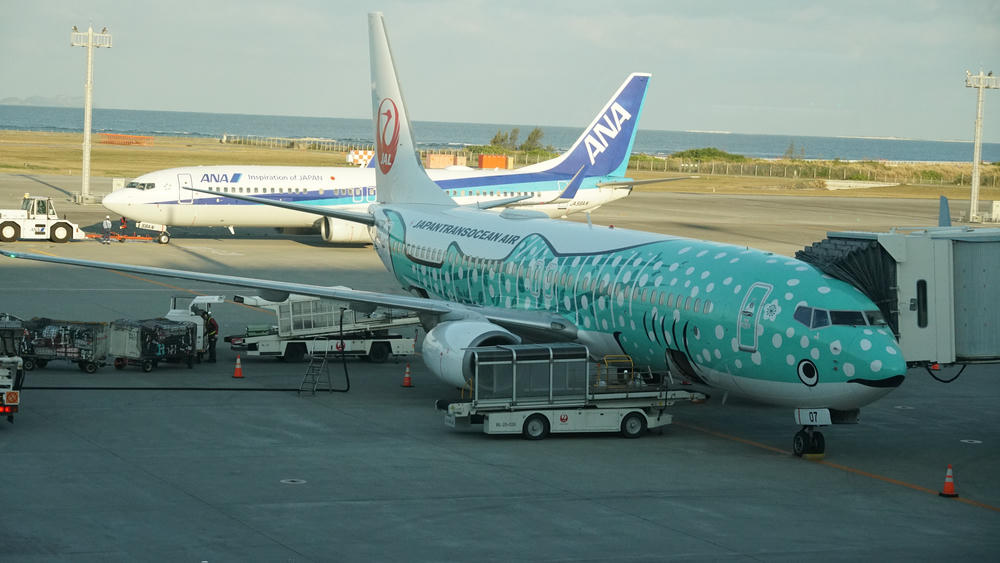 日本》日本越洋航空 JTA NU302 NU301 台北沖繩航班體驗如何?機型是什麼? - 第16張圖 NU301外觀