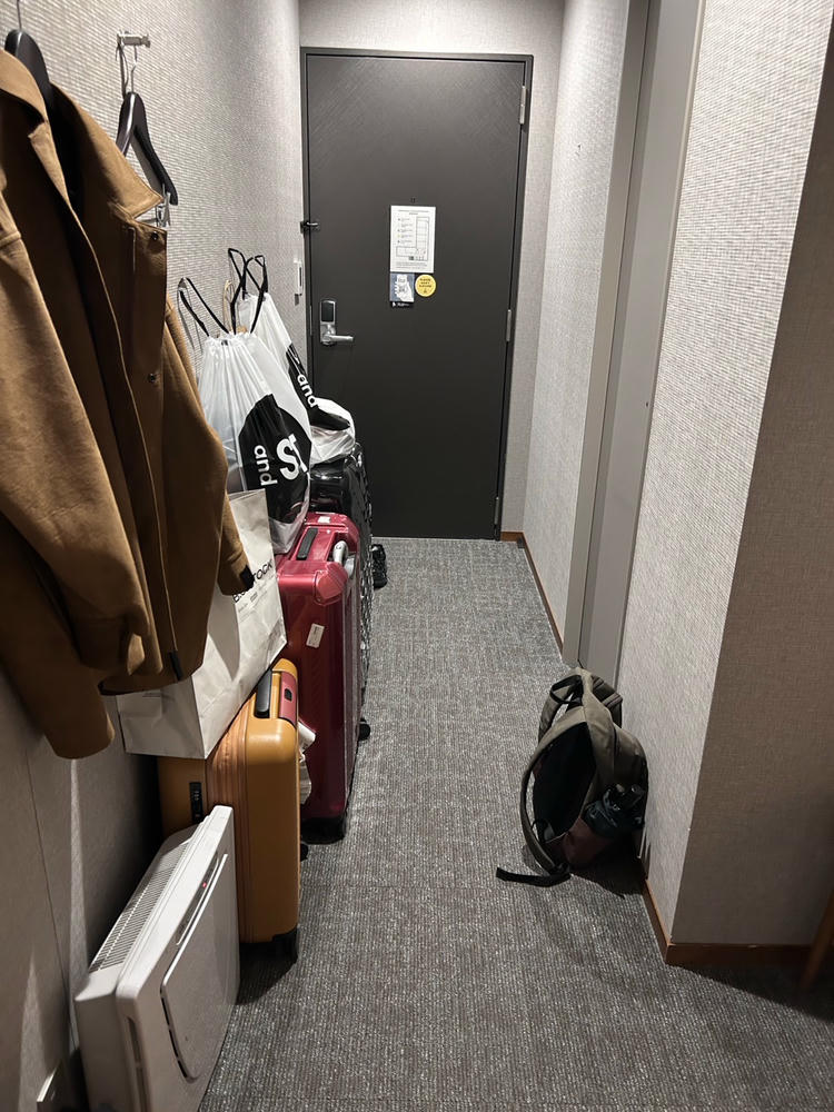 AND HOTEL HAKATA 客房走道大小